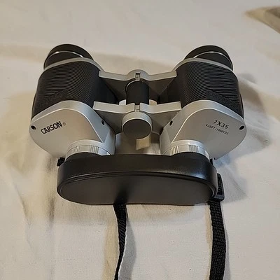 Carson binoculars 7x35WA 420ft 1000yds  Great Condition Freefocus - Image 1 of 4