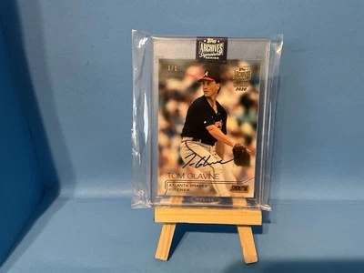 2020 Tom Glavine Topps Archives Signature Series Autograph  Auto 1/1 Rare SSP - Image 1 of 4