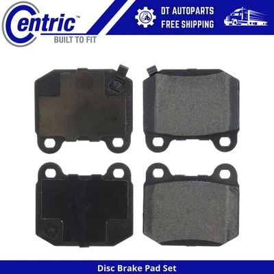 Para Nissan 350Z 2003-2008 | Pastillas de freno de disco traseras centradas | Semimetálicas Foto 1 de 4