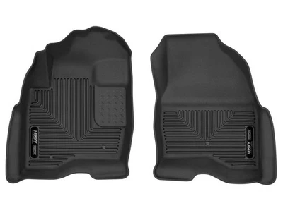 Husky X-Act Contour Floor Fits 2015-2019 Ford Explorer Front Row 2pc Black Foto 1 de 4