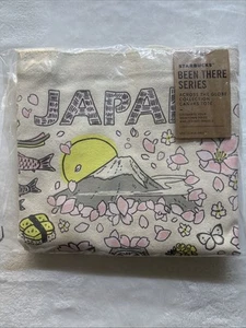 starbucks japan sakura been there series tote canvas bag cherry blossom - Picture 1 of 2