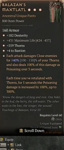 Diablo 4 S9 Season 9 Balazan's Maxtlatl 3GA Special affix high roll 140% - Picture 1 of 1