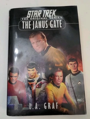 Star Trek The Original Series The Janus Gate L.A. Graf Hardcover Very Good - Image 1 of 4