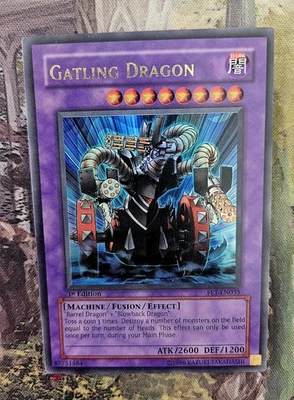Yugioh Gatling Dragon FET-EN035 Ultimate Rare 1st Ed  - Image 1 of 4