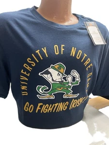 Notre Dame Fighting Irish T-shirt, NWT Captivating Licensed Brand, Leprechaun, M - Picture 1 of 1