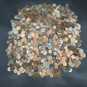 10 libras de monedas mixtas de Canadá, 1 y 2 dólares; 25, 10, 5, 1 centavo variedad mixta - Imagen 1 de 12