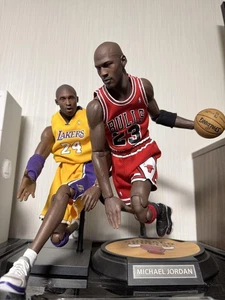 Enterbay Michael Jordan and Kobe Bryant Figure 2-Piece Set Used Good Condition - Picture 1 of 12