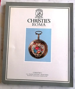 1984 CATALOGO ASTA CHRISTIES ROMA 231 OROLOGI TASCA POLSO TAVOLO STRUMENTI SCIE - Picture 1 of 6