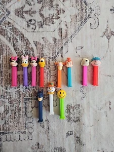 Pez Dispensers Vintage Assortment Set Of 11 - Picture 1 of 5