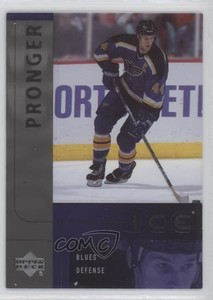 2001-02 Upper Deck Ice Chris Pronger #118 HOF