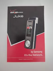 Verizon Wireless Juke Owners Manual - Picture 1 of 4