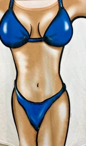 Body Tease Damen OSFA Strand oder Pool Cover Up Design auf Vorder- und Rückseite XL - Bild 1 von 4
