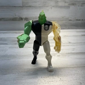 Ben 10 Diamondhead Action Figure 2008 Bandai with Light Up Head - Picture 1 of 13
