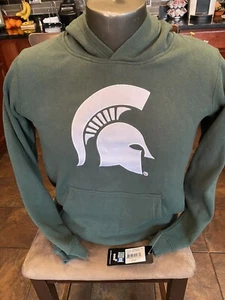 Gen2 Michigan State University Spartans embroidered Hoodie! NWT Boys L MenS - Picture 1 of 4