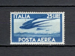 #322 - Repubblica - 25 lire posta aerea Democratica, 1946 - Linguellato (* MH) - Picture 1 of 2