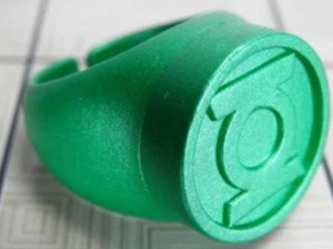 Blackest Night Brightest Day War of Light PROMO GREEN RING plastic one size - Picture 1 of 1