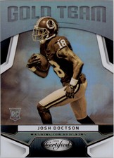 2016 Certified Gold Team Washington Redskins Football Card #18 Josh Doctson