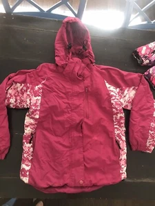 Polar Edge Ski Jacket Coat Insulated Girls Large Radar Pink Waterproof Snowboard - Picture 1 of 12