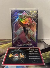 Myles Turner 2021-22 Recon Basketball Pink Holo Refractor Thick Card #101 Pacers