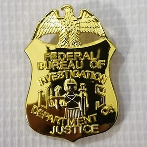 US Abzeichen Geldklammer Justizministerium Badge Clip - Bild 1 von 4