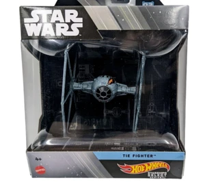 Hot Wheels Star Wars TIE FIGHTER CHASE Starships Metal Diecast Model Toy - Picture 1 of 5