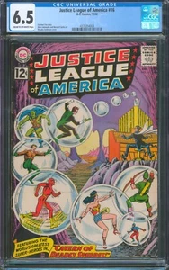 Liga de la Justicia de América #16 (1962) 💥 CGC 6.5 💥 ¡Cubierta de trampa de burbujas! DC Comic - Imagen 1 de 2