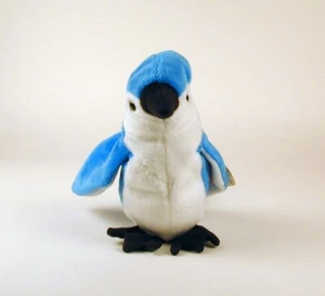 Ty Beanie Baby Rocket the Blue Jay Style # Not Listed DOB March 12, 1997 - Picture 1 of 2