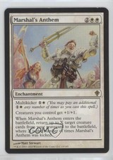 2010 Magic: The Gathering - Worldwake Marshal's Anthem #15 3g6