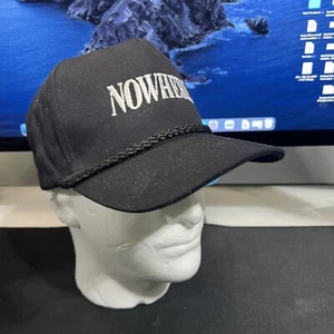 Sombrero de coleccionista Nothing,nowhere nuevo negro blanco - Imagen 1 de 6
