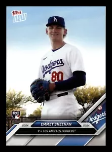 EMMET SHEEHAN 2024 Topps NOW ROAD TO OPENING DAY LOS ANGELES DODGERS OD-275 RC - Picture 1 of 2
