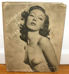 John Everard Judgement of Paris Nudes French Model Gravure Original 1941 HC DJ - Picture 1 of 1