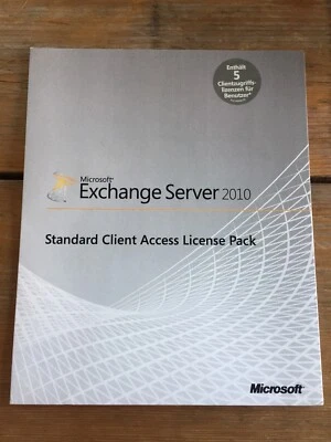 Microsoft Exchange Server 2010 Standard Erweiterungslizenz fuer 5 Benutzer - Bild 1 von 4