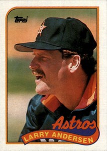 1989 Topps MLB Larry Andersen #24