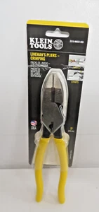 NUOVO! Klein Tools D213-9NECR-SEN Pinza da taglio laterale ad alta leva 9" * - Foto 1 di 2