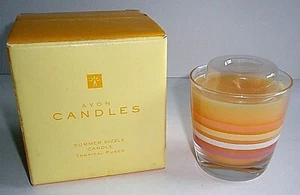 Vintage Avon Summer Sizzle Candle Tropical Punch 2000 USA Neu B - Bild 1 von 6