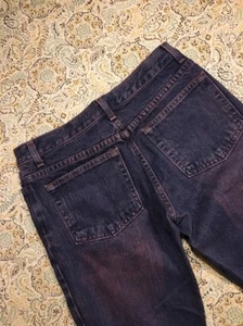 Gap Jeans Damen Designer schwarz 8 Boot Cut lang & schlank lässig rot Western Winter - Bild 1 von 12