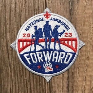 2023 Boy Scout National Jamboree GREY Border Pocket Patch. New, Mint Condition! - Picture 1 of 1