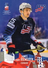 2019 Taiga IIHF World Hockey Championship Team USA - JAMES van RIEMSDYK