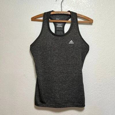 Camiseta sin mangas Adidas gris niñas talla S Foto 1 de 4