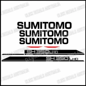 Sumitomo SH350HD-6 Decals Sticker Kit for excavator - Picture 1 of 2