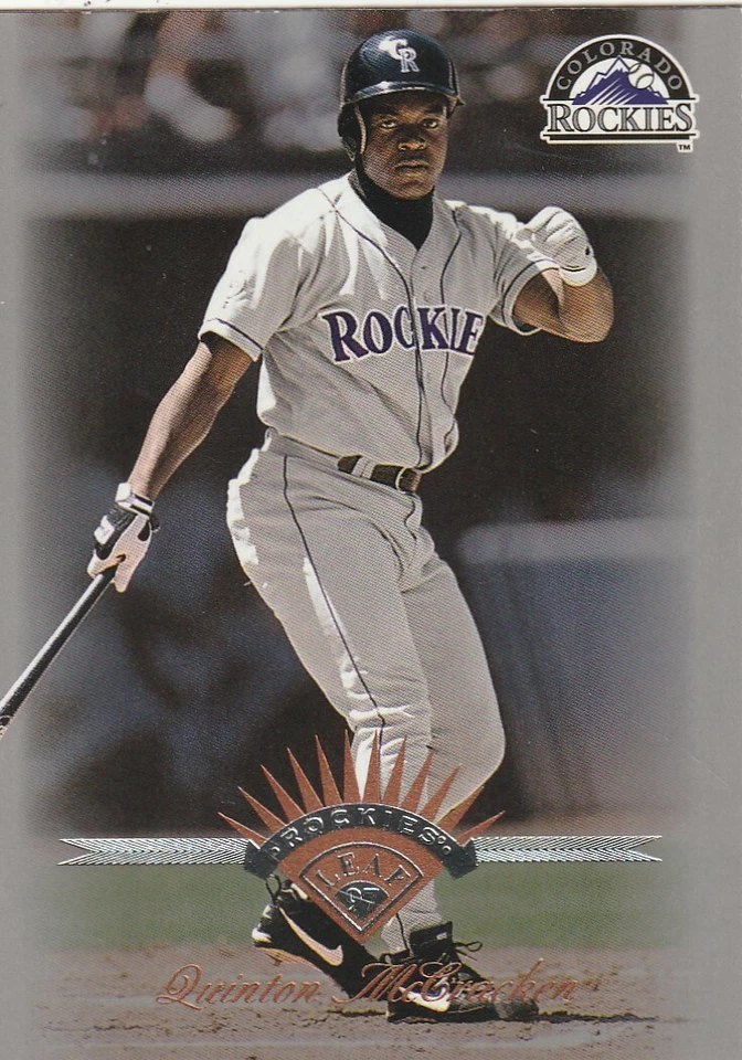 FREE SHIPPING-MINT-1997 Leaf Quinton McCracken #21 PLUS ROCKIES BONUS CARDS - Image 1 of 1