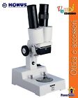 Microscopio stereoscopico binoculare KONUS 20xOPAL 5418 luce alogena incidente