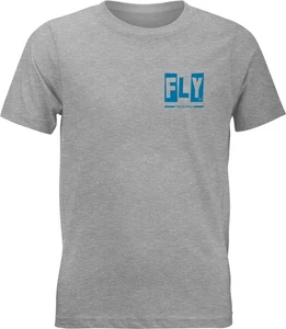 Youth Fly Punk Tee Grey Ys - Picture 1 of 2