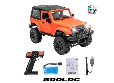 1:14 Scale TRUCK JP F1 GOOLRC Off-Road Car Crawler 1:14 Scale 2.4GHZ 4WD LIGHTS - Image 1 of 4