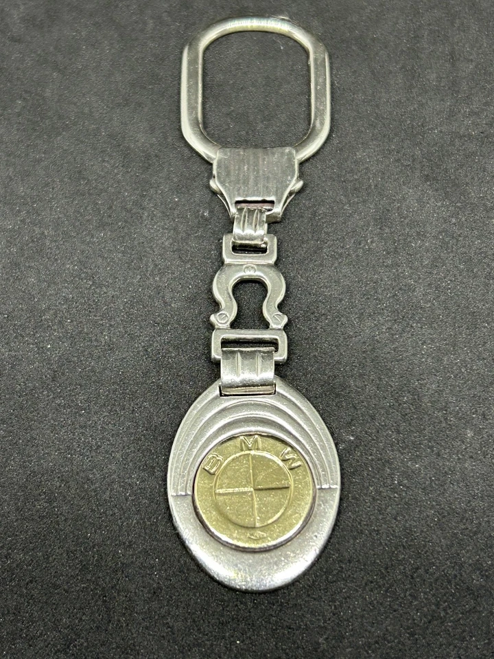 Portachiavi in argento 925 E Oro 750 (18 Kt) logo BMW - Immagine 1 di 4