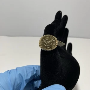 18k GE Nugget 1874 US Ring Size 9 - Picture 1 of 8