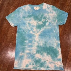 Vintage Rusty Brand T Shirt Logo Tee Back Graphics Surf Beach Size XL Mens - Picture 1 of 9