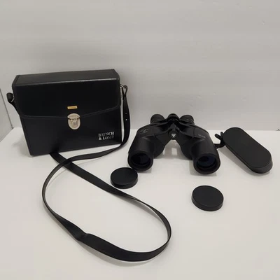 BAUSCH & LOMB 61-8361 CUSTOM 8 X 36 BINOCULARS Made in Japan w/Case BIRD WATCH - Image 1 of 4