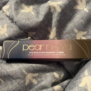 PEAR NOVA Eye Duo Stick Shadow Liner Azurite & Unakite Blue Olive Green NEW - Picture 1 of 1