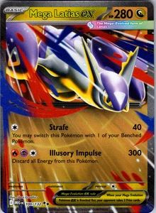 Mega Latias ex 100/132 ME01: Mega Evolution Double Rare - NM - Picture 1 of 2